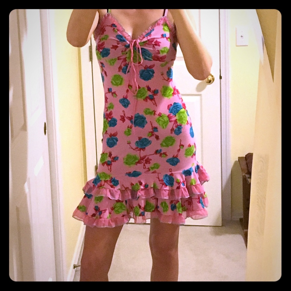 Pink sundress